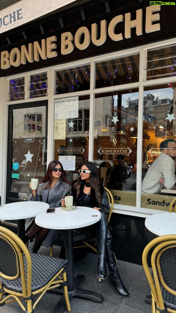 Dimpi Sanghvi Instagram - Telling your bestie all the gossip she needs to know 😉❤️ Tag that bestie !! #londondiaries #bonnebouche #london London, United Kingdom