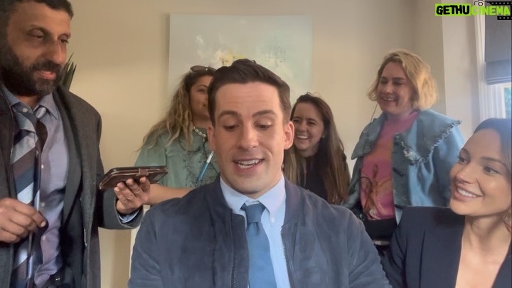 Dino Fetscher Instagram - Another little BTS snippet of when we had a piano in the green room. Forgot the words, chords and pitch 😂 BUT we were having a laugh and that’s all that counts #foolmeonce #YOURUINEDIT @netflix @netflixuk