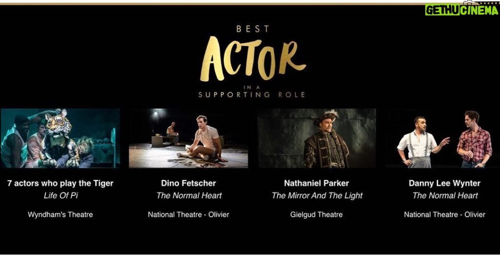 Dino Fetscher Instagram - Well this is surreal! AAAAAAAAAAHHHH!!!! 🤯 I’m bursting with pride for our production of #TheNormalHeart @nationaltheatre! 5 Oliver Award (with @mastercarduk) nominations!!! Congratulations to my stage ‘n’ screen husband @bendanielsss, #LizCarr and @unofficialdannyleewynter on your nominations! And to my ENTIRE magical cast and company on our best revival nomination! A special thank you to our brilliant director @mrdominiccooke, whom without, none of this would have been possible. Some wonderful news, amidst the madness. Thank you @alcoomer for bringing me in & THANK YOU to the @olivierawards, this a dream. come. true ♥️ #olivierawards