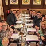 Dino Fetscher Instagram - AND SO BEGAN XMAS 🎄 Lush dinner with my wondrous pals last night at The Cut 45! Thank you for such an amazing evening, food and service was phenomenal! ♥️ #45parklane Cut 45 Park Lane, Mayfair