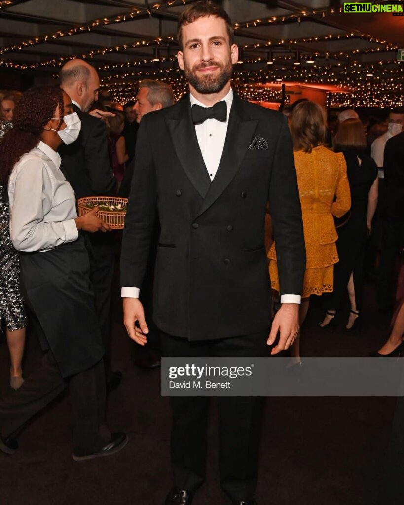 Dino Fetscher Instagram - Such a ball last night at the #UpNext Gala raising money for the @nationaltheatre! Thank you so much for my lovely evening wear @shopoliverbrown and @harrysoflondon! And @gettyimages for the pictures! Styled by the wonderful @johnarmour
