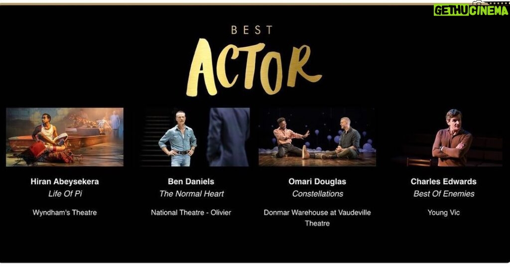 Dino Fetscher Instagram - Well this is surreal! AAAAAAAAAAHHHH!!!! 🤯 I’m bursting with pride for our production of #TheNormalHeart @nationaltheatre! 5 Oliver Award (with @mastercarduk) nominations!!! Congratulations to my stage ‘n’ screen husband @bendanielsss, #LizCarr and @unofficialdannyleewynter on your nominations! And to my ENTIRE magical cast and company on our best revival nomination! A special thank you to our brilliant director @mrdominiccooke, whom without, none of this would have been possible. Some wonderful news, amidst the madness. Thank you @alcoomer for bringing me in & THANK YOU to the @olivierawards, this a dream. come. true ♥️ #olivierawards