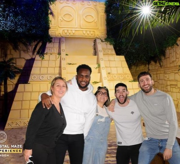 Dino Fetscher Instagram - 💎 Living my 90s childhood fantasy in The Crystal Maze yesterday with lots of my favourites. So, so, so fun! We won 11 crystals!!! The Crystal Maze, London