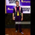 Dino Fetscher Instagram - Press night for Brokeback Mountain at @sohoplace @nimaxtheatres. Thanks so much for the invite! I wept uncontrollably in the dark ♥️ Beautiful performances, music and incredible design by @tompye33! Go see. . Thank you once again @moschino for the absolutely beautiful threads! And @theo.katsaros for being my fairy god mother and making it happen ♥️ . #brokebackmountainplay