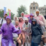 Dino Fetscher Instagram - Belated happy engagement to my dearest little sister in arms @christie_saunders & the wonder that is @victormalek & happy Amsterdam pride 🌈 Amsterdam, Netherlands