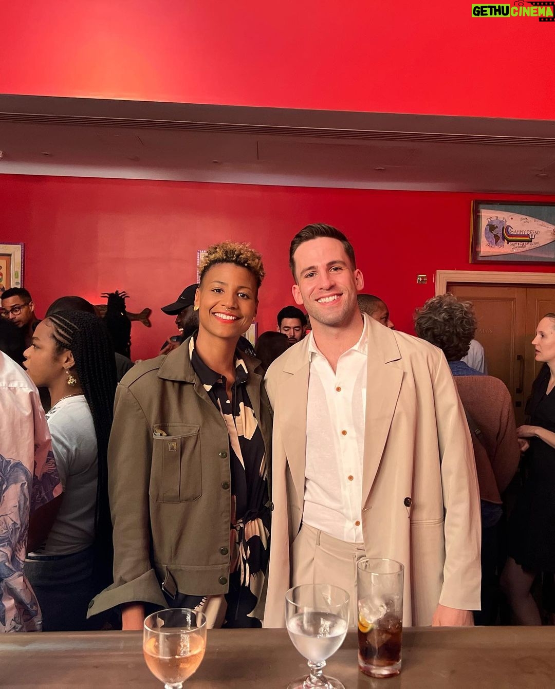 Dino Fetscher Instagram - DREAMING WHILST BLACK screening 🖤 . Comes out July 24th @bbcthree @bbciplayer ♥️ So bloody good! Make sure you watch! . Thank you for inviting us! #dreamingwhilstblack