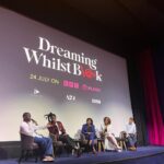 Dino Fetscher Instagram - DREAMING WHILST BLACK screening 🖤 . Comes out July 24th @bbcthree @bbciplayer ♥️ So bloody good! Make sure you watch! . Thank you for inviting us! #dreamingwhilstblack