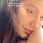 Divya Agarwal Instagram – We all just have to clean and maintain… 
Yes it’s an effort.. we all must do it..
It takes no effort to let it go, to let it rot, to let the negativity in..
But takes a lifetime to grow, nurture and keep things positive..