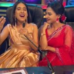 Divyadisha Mohanty Instagram - Fun fun...😜 My beautiful @iamdivyadishamohanty 😘🤗 @varshasolanki202 🥰❤ #funnyvideos #trendingreels #nachodisha