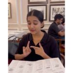 Divyadisha Mohanty Instagram – I was just imitating d waitress🙄😉