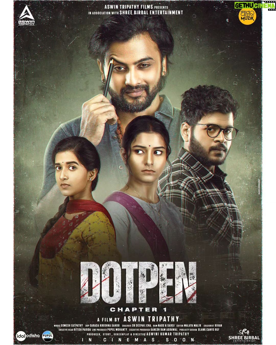 Divyadisha Mohanty Instagram - The biggest suspense of life is that you don't know who is praying for you and who is playing with you. Revealing the first look of the most exciting Suspense || The Thriller || The DOTPEN SOONLY Writing a New Life in Ollywood Chapter.. Experience the best of the suspense and thriller at your nearest movie theatres soon !! @officialjyotiranjannayak @iamdivyadishamohanty @the_rohan_garg @aswin_tripathy @actor_ankit_kumar @prerna_pratikshya @pupul_films @nabajyotipanda @santu._.nije @raju_das_comedy @nabajyotipanda @ritish_gudu @blankcanvas_rgf @idolodisha @somesh_music @someshstudio @shreebirbalentertainment _.prite._ @kabirprasadpradhanofficial @baral6681 @amaramuzik #DOTPEN #OdiaCinema #CinemaSoon