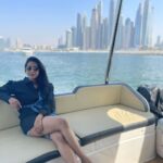 Divyadisha Mohanty Instagram – 🖤🖤 Dubai Marina Yacht Club