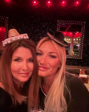 Dixie Carter-Salinas Instagram - Such a fun night celebrating with an early surprise birthday dinner for @mizzhogan. Brooke is the most kind, loving, caring, funny, talented, empathetic, creative, wonderful person you can imagine. I am so proud of you and blessed to love you like family. You are so special to me. Happy early Cinco de Mayo baby!! ❤️
