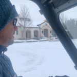 Dixie Carter-Salinas Instagram - First time leaving the house in Dallas since Saturday. Driving the ranch mule around the hood. Been a tad cold in Texas (wind chills -15 to -30 below) 🥶 A balmy 27 degrees today. Felt great. Dallas, Texas