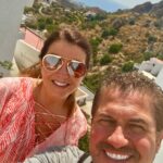 Dixie Carter-Salinas Instagram - To the love of my life, hope you had a great birthday today. Here’s to many more exciting adventures. 💜😍 Mojácar, Spain