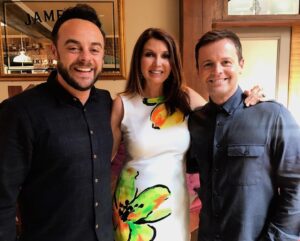 Dixie Carter-Salinas Instagram - YES.....Declan Donnelly is my cousin! It’s not a wrestling storyline. Dec’s fabulous. Ant too.  Been hard keeping this secret. Catch the finale of #AntAndDecDNAJourney on @ITV TONIGHT at 9 pm. @antanddec @bgt @impactwrestling #family #cousinlove