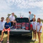Dixie Carter-Salinas Instagram - Happy Fourth of July!! Celebrating our great country tonight in @seymour_tx. Love our family tradition of buying fireworks from TMZ’s Fireworks. Love our country. Love this great state. #usa #4thofJuly #merica #texas #ranchlife #family 🇺🇸 Seymour, Texas