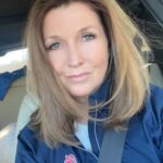 Dixie Carter-Salinas Instagram - I’m coming for you @olemisswbb! I heard you @yoweezy15!! We are driving in from Nashville to watch our girls #BeatBama. It’s a great day to watch some 🏀…. FILL THAT ARENA TODAY!!! ❤️💙 #hottytoddy #NoCeilings I-40 West