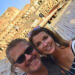 Dixie Carter-Salinas Instagram - Happy Anniversary to the love of my life. Love every adventure with you and can’t wait for MANY more. #loveofmylife 💜🥂 Serengeti , Africa