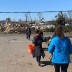 Dixie Carter-Salinas Instagram - “God is so good” a man says who is serving those who have lost everything and those who are serving others. Devastation is unbelievable. The spirit of those in Nashville should be a shining example for all. #godisgood #nashvillestrong #proudnashvillian Nashville, Tennessee