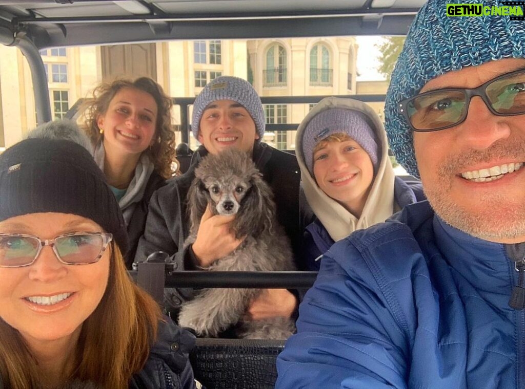 Dixie Carter-Salinas Instagram - First time leaving the house in Dallas since Saturday. Driving the ranch mule around the hood. Been a tad cold in Texas (wind chills -15 to -30 below) 🥶 A balmy 27 degrees today. Felt great. Dallas, Texas