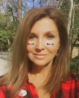 Dixie Carter-Salinas Instagram - What a privilege. Love my country. 🇺🇸 #america #vote