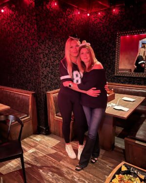 Dixie Carter-Salinas Instagram - Such a fun night celebrating with an early surprise birthday dinner for @mizzhogan. Brooke is the most kind, loving, caring, funny, talented, empathetic, creative, wonderful person you can imagine. I am so proud of you and blessed to love you like family. You are so special to me. Happy early Cinco de Mayo baby!! ❤️