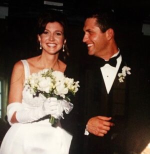 Dixie Carter-Salinas Instagram - To the love of my life, Happy 25th Anniversary!! This year the greatest gift ever is just still having you with me. Thank you God!!! What amazing adventures we have had & I’m so excited for the next 25! I love you so. Thank you for bringing so much joy, love & laughter to my life…oh yeah, and two AMAZING kids! Love you sweetheart ❤️