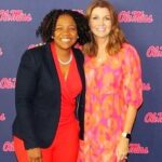 Dixie Carter-Salinas Instagram - So honored to speak at the Women’s Empowerment Lunchen yesterday the @olemisswbb hosted. @yoweezy15 is a superstar and the team she has built is so impressive. BEAUTIFUL, inspirational women. So proud to be a fan of this team. #NoCeilings