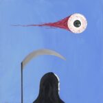 Doja Cat Instagram - “Reaper” acrylic by Amala Dlamini