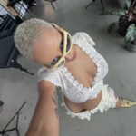 Doja Cat Instagram - hiding outfit pics under mundane every day life pics