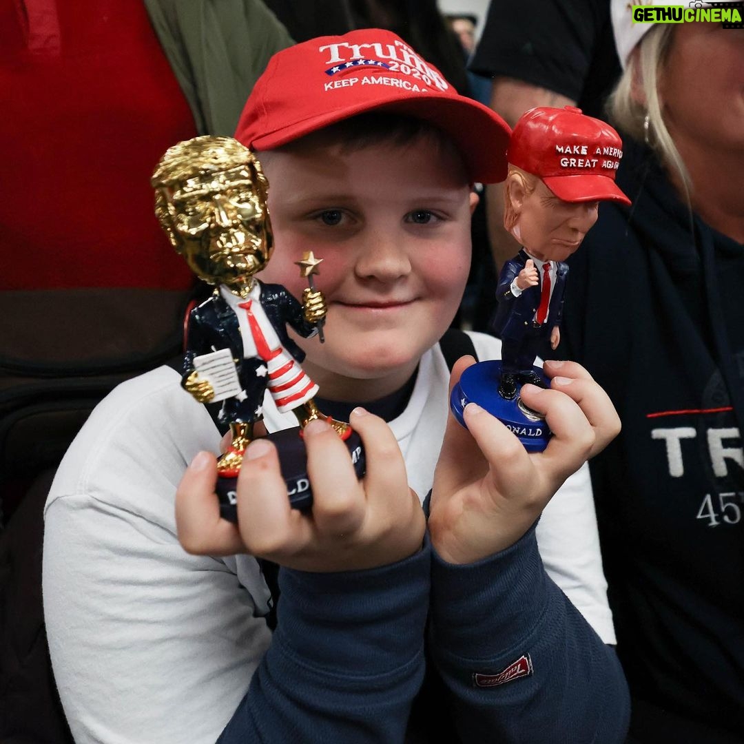 Donald Trump Instagram - THANK YOU, NEWTON, IOWA! #TRUMP2024 Newton, Iowa
