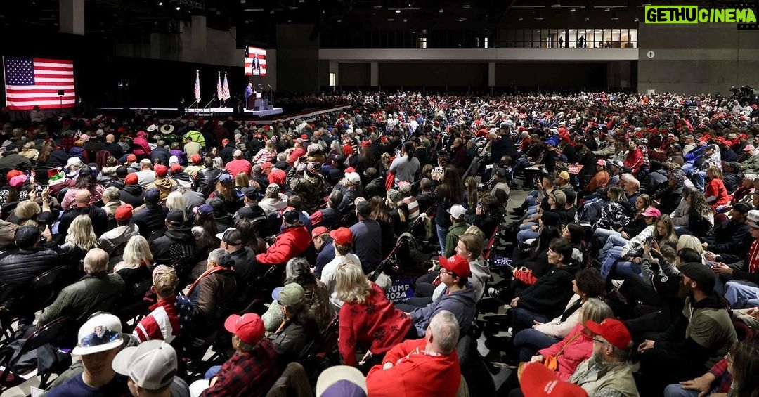 Donald Trump Instagram - THANK YOU—RENO, NEVADA! Together, WE will MAKE AMERICA GREAT AGAIN! #TRUMP2024 #MAGA Reno, Nevada