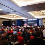 Donald Trump Instagram - A beautiful evening in Iowa, with Great American Patriots. Sign up to “Caucus for Trump” today: link in bio. Together, WE are going to Make America Great Again! I love you, Iowa—THANK YOU!! #Trump2024 #MAGA Coralville, Iowa