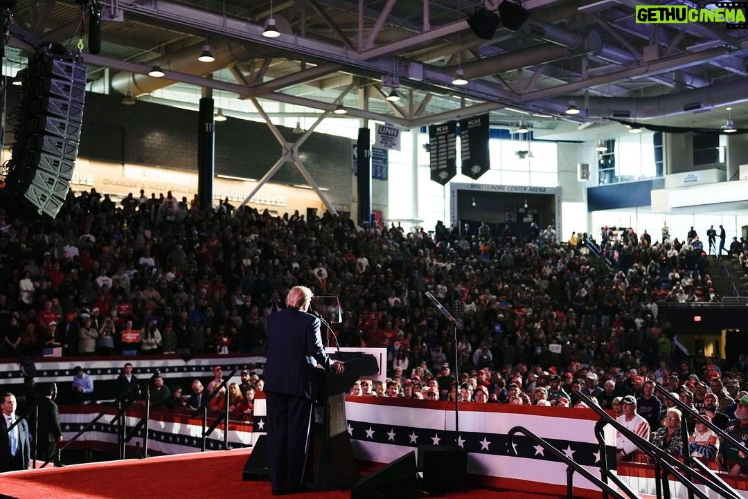 Donald Trump Instagram - This is far more than a campaign, this is the greatest political movement in the history of our Country! Together, WE are going to MAKE AMERICA GREAT AGAIN! Thank you, New Hampshire! Durham, New Hampshire