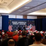 Donald Trump Instagram - A beautiful evening in Iowa, with Great American Patriots. Sign up to “Caucus for Trump” today: link in bio. Together, WE are going to Make America Great Again! I love you, Iowa—THANK YOU!! #Trump2024 #MAGA Coralville, Iowa