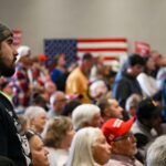 Donald Trump Instagram - A beautiful evening in Iowa, with Great American Patriots. Sign up to “Caucus for Trump” today: link in bio. Together, WE are going to Make America Great Again! I love you, Iowa—THANK YOU!! #Trump2024 #MAGA Coralville, Iowa