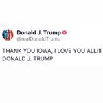 Donald Trump Instagram - Iowa