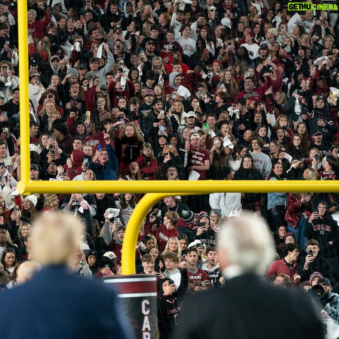 Donald Trump Instagram - THANK YOU, SOUTH CAROLINA! Williams-Brice Stadium