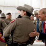 Donald Trump Instagram - It was my Great Honor to serve Thanksgiving meals to law enforcement and troops who will be stationed at the Southern Border during the Thanksgiving holiday this week. On behalf of all Americans, THANK YOU for your service and dedication🇺🇸 Edinburg, Texas