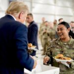 Donald Trump Instagram - It was my Great Honor to serve Thanksgiving meals to law enforcement and troops who will be stationed at the Southern Border during the Thanksgiving holiday this week. On behalf of all Americans, THANK YOU for your service and dedication🇺🇸 Edinburg, Texas