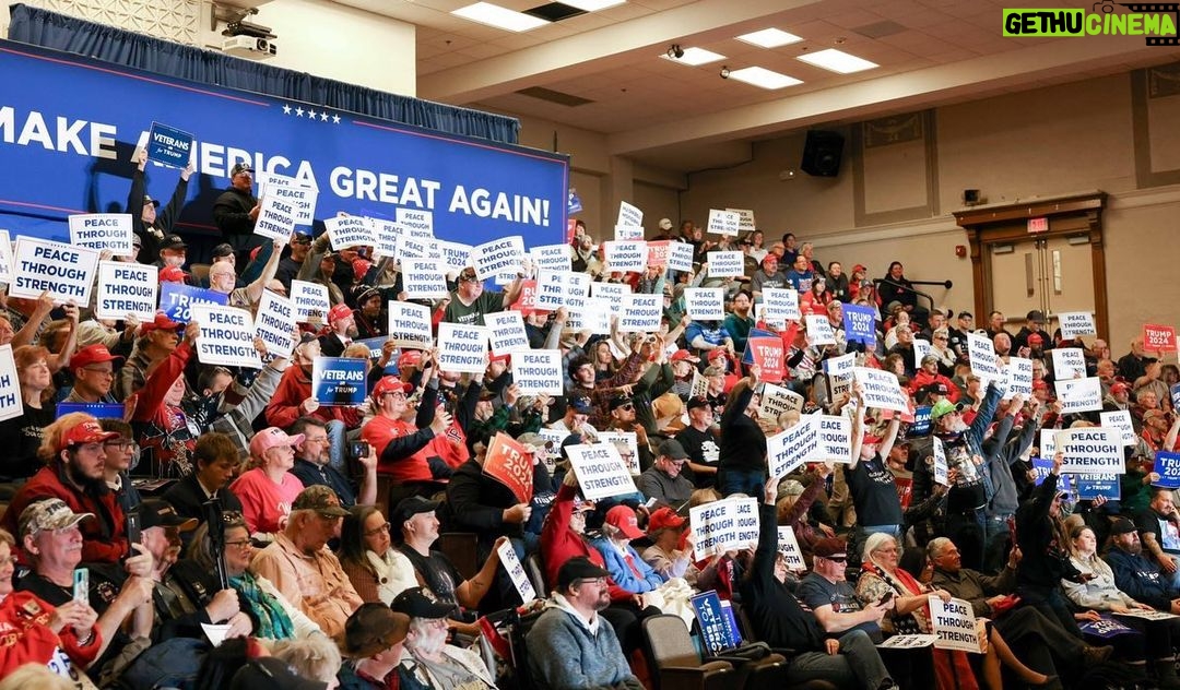 Donald Trump Instagram - THANK YOU—Claremont, New Hampshire, I love you!
