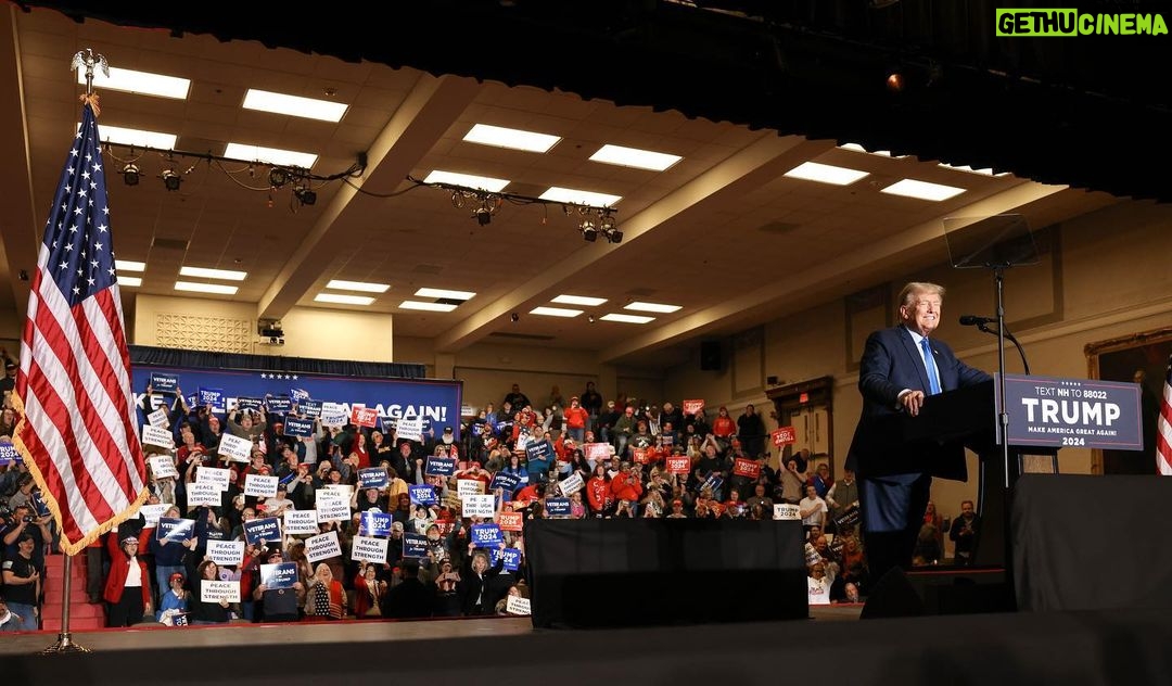 Donald Trump Instagram - THANK YOU—Claremont, New Hampshire, I love you!