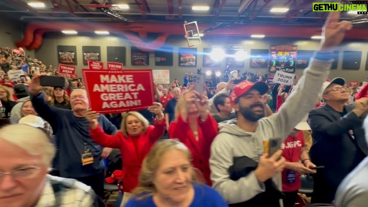 Donald Trump Instagram - THANK YOU CLINTON, IOWA! #TRUMP2024 Clinton, Iowa