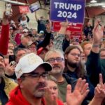 Donald Trump Instagram - A BEAUTIFUL EVENING IN MASON CITY, IOWA—THANK YOU! #MAGA!!! Mason City, Iowa