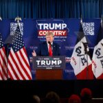 Donald Trump Instagram - THANK YOU — Sioux Center, IOWA! This election is our last chance to Save America. The battle begins here in Iowa on January 15th—and Joe Biden’s Banana Republic ends on November 5th, 2024. With your help, we are going to bring our Country back from hell! #TRUMP2024 #MAGA Sioux Center, Iowa