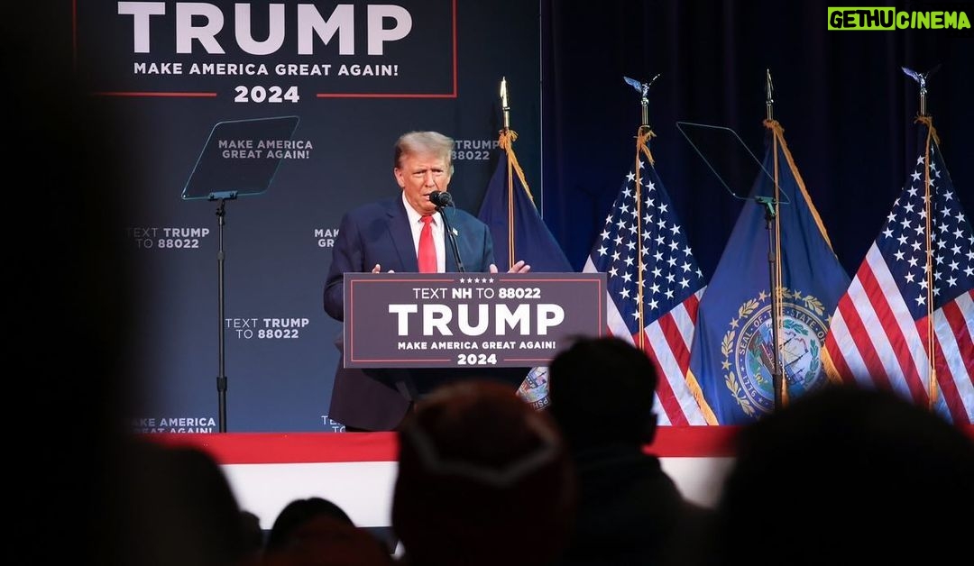 Donald Trump Instagram - THANK YOU — ROCHESTER, NEW HAMPSHIRE! GET OUT AND VOTE ON TUESDAY, JANUARY 23rd — and TOGETHER, WE WILL MAKE AMERICA GREAT AGAIN! Rochester, New Hampshire