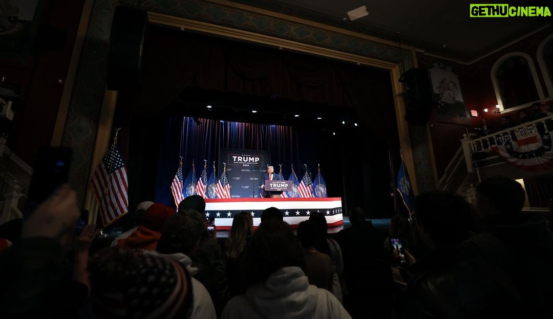 Donald Trump Instagram - THANK YOU — ROCHESTER, NEW HAMPSHIRE! GET OUT AND VOTE ON TUESDAY, JANUARY 23rd — and TOGETHER, WE WILL MAKE AMERICA GREAT AGAIN! Rochester, New Hampshire