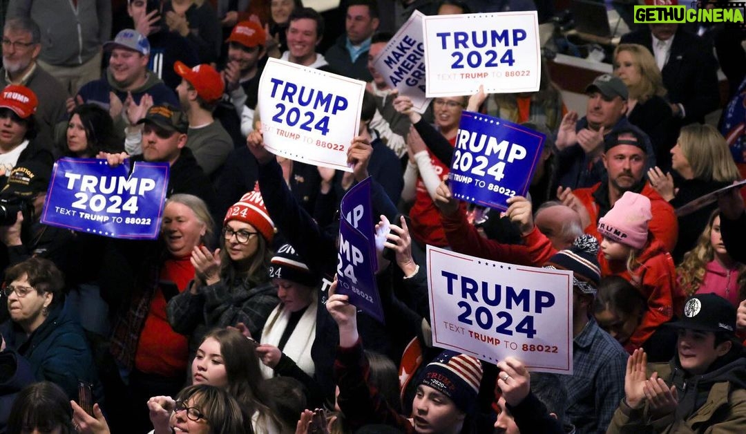 Donald Trump Instagram - THANK YOU — ROCHESTER, NEW HAMPSHIRE! GET OUT AND VOTE ON TUESDAY, JANUARY 23rd — and TOGETHER, WE WILL MAKE AMERICA GREAT AGAIN! Rochester, New Hampshire