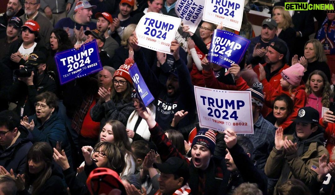 Donald Trump Instagram - THANK YOU — ROCHESTER, NEW HAMPSHIRE! GET OUT AND VOTE ON TUESDAY, JANUARY 23rd — and TOGETHER, WE WILL MAKE AMERICA GREAT AGAIN! Rochester, New Hampshire